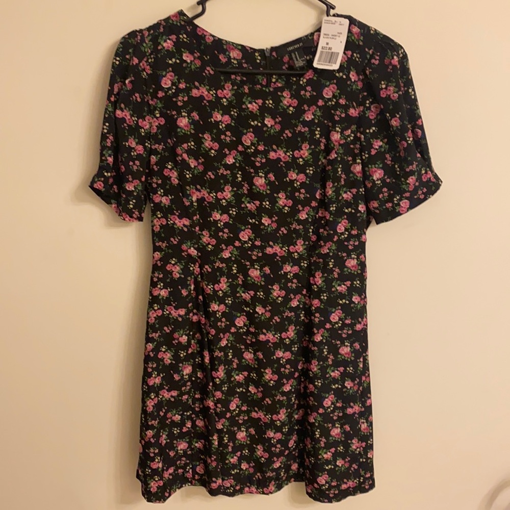 NWT 90s Forever 21 Floral Dress